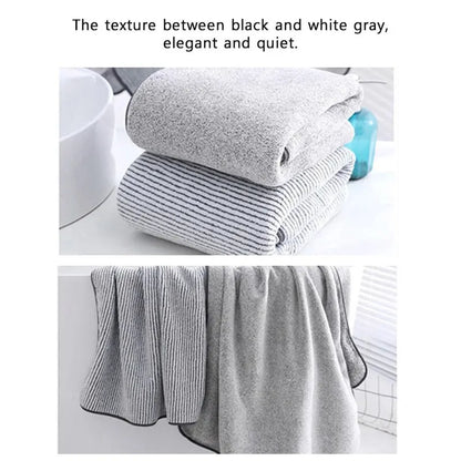 1PCS Thickened Bath Towels for The Body Microfiber Towel for Gym Sports Shower Robe for Spa Beath Home Beauty World Shop