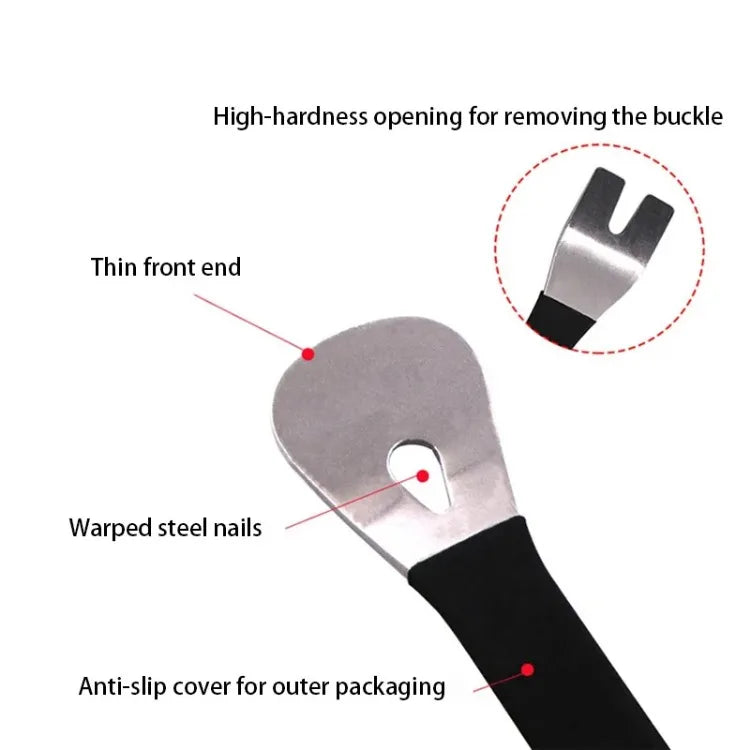 1pc Car Installation Tool For Dismantling Navigation, Sound Insulation, Instrument Panel Foot Pad Trims, Prying Door Panel Drive Beauty World Shop