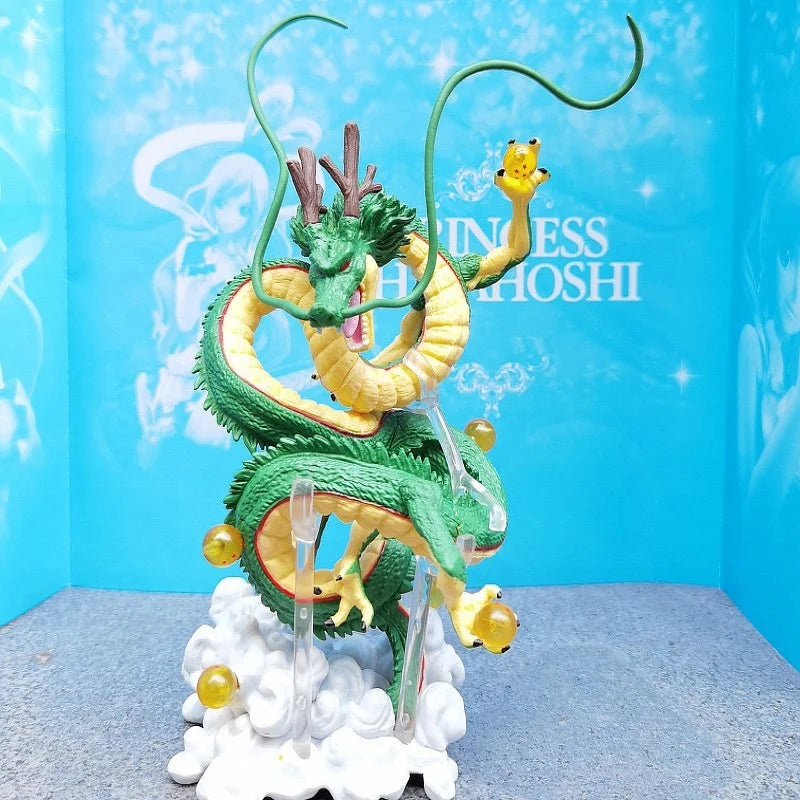Creator X Creator Dragon Ball Shenron Green With Cloud Anime Action Figure Collection Model PVC Doll Toy Gift Decoration QY Beauty World Shop