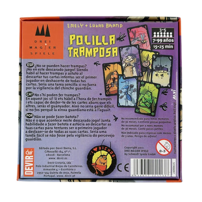 Mogel Motte Polilla Cards Board Game Devir-game moth cheate /Royal Xiaoqiang Cheating Moth Cards Beauty World Shop