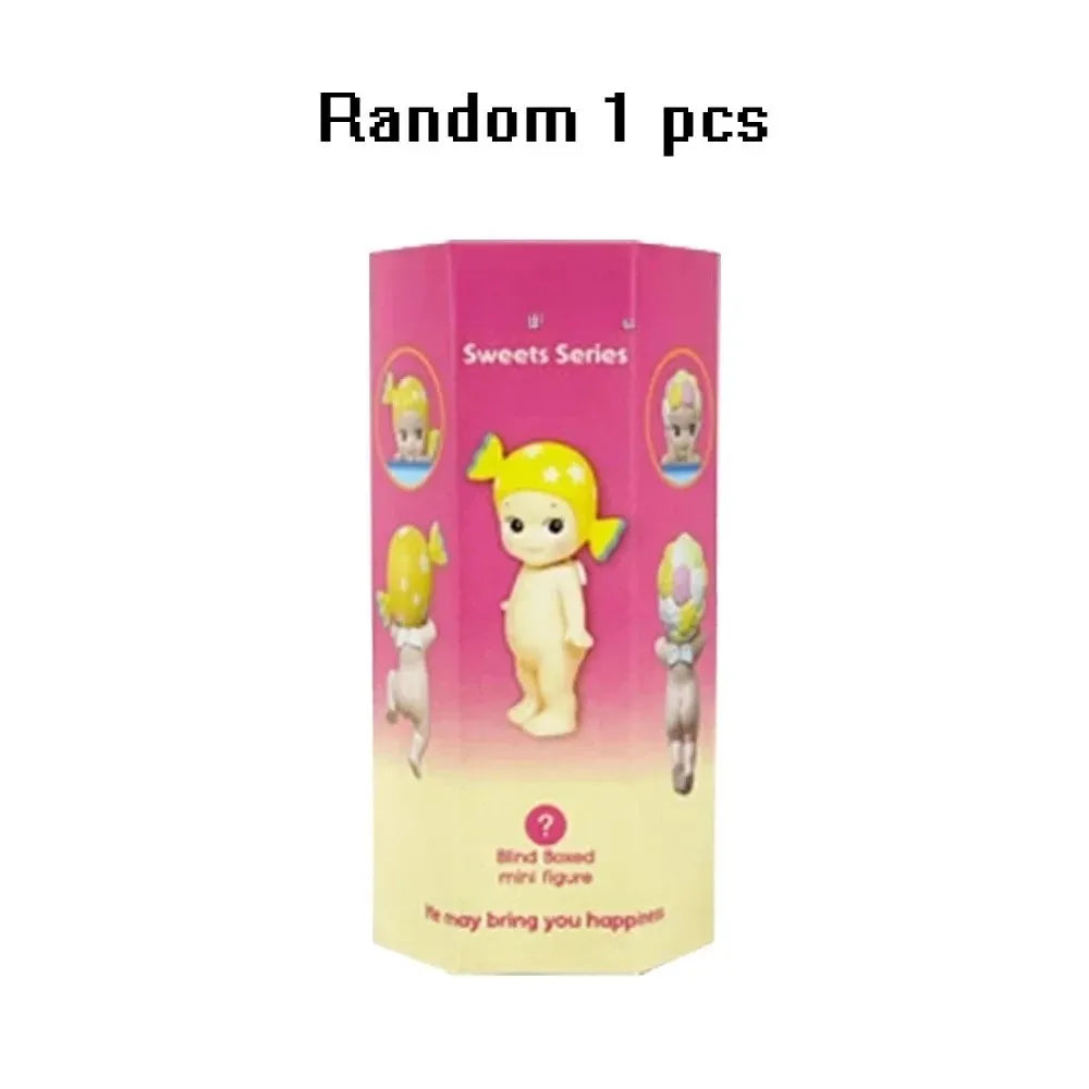 Random Angel Hobbies Anime Figures Blind Box Dolls Toys Phone Case Desk Decor Collection Children's Birthday Surprises Gifts Beauty World Shop
