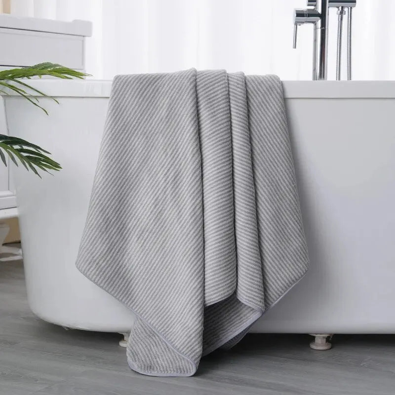1PCS Thickened Bath Towels for The Body Microfiber Towel for Gym Sports Shower Robe for Spa Beath Home Beauty World Shop