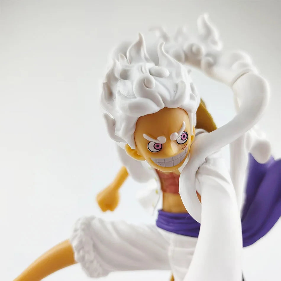 Anime ONE PIECE Figure Toy 18cm Nika Monkey D Luffy Action Figures Dolls Pvc Model Collectible Statue Toy Christmas Gift Beauty World Shop