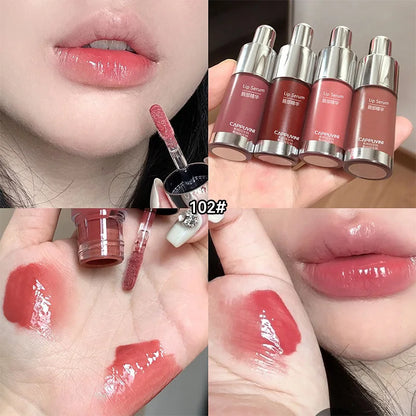 Cappuvini Baby Bottle Lip Gloss — Hydrating Mirror Finish, Glass-Effect Lip Gloss for Jelly-Like Lips, Beauty Trend Shop