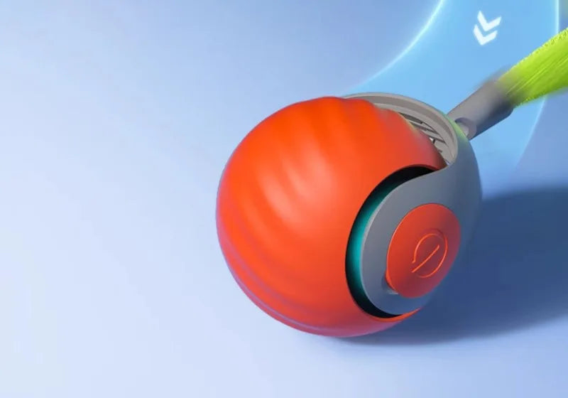 Cats Interactive Ball Toys, Automatic Rolling Ball with Faux Tail,USB Rechargeable SmartElectric Pet Toy for Teaser and Training Beauty World Shop