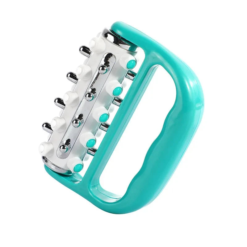 Lymphatic Drainage Massager (Green) Ultimate Fascia Release & Scar Tissue Massage Tool Personal Handheld Massage Ro Beauty World Shop