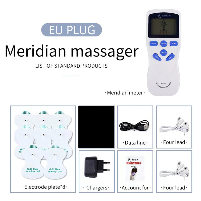 Massager Tens Muscle Stimulator Electric Acupuncture Body Massage Digital Slimming Machine Accessories Stimulator Beauty World Shop