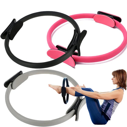 Yoga Fitness Pilates Ring Yoga Ring Open Back Ring Magic Ring Pelvic Floor Muscle Training Yoga Supplies Pilates Ring Beauty World Shop