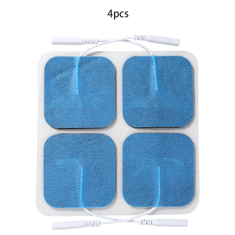 20/10-Pack 5x5cm Non-woven Electrode Pads Reusable for Muscle Stimulator TENS Acupuncture Digital Massage Machine Beauty World Shop