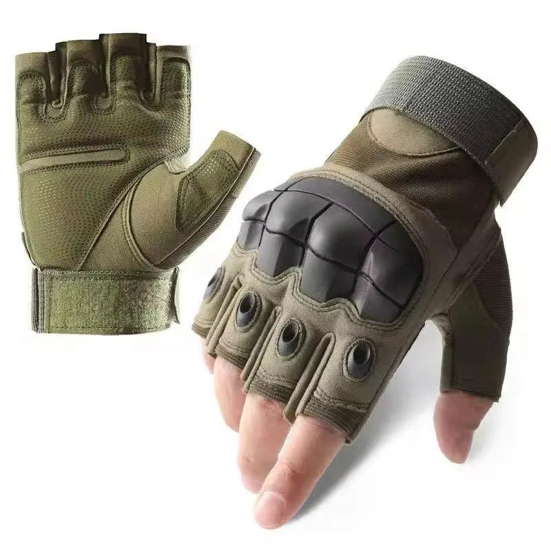 Men's and Women's Outdoor Mountaineering Hiking Wear-resistant Gloves Cycling Fitness Protective Gloves Beauty World Shop