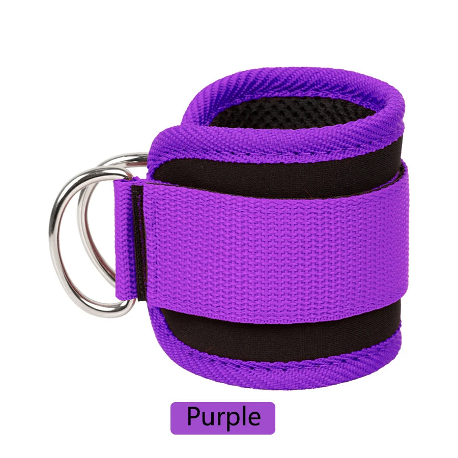 Fitness Ankle Straps Adjustable D-Ring Support Cuffs Gym Leg Strength Workouts Pulley With Buckle Sports Guard Safety Abductors Beauty World Shop