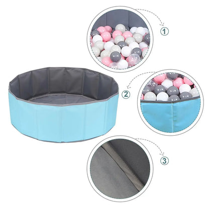 80*26cm Ball Pits for Kids Toddlers Babies , Oxford Cloth Portable & Foldable Ball Pool Indoor Outdoor (Balls Not Included) Beauty World Shop