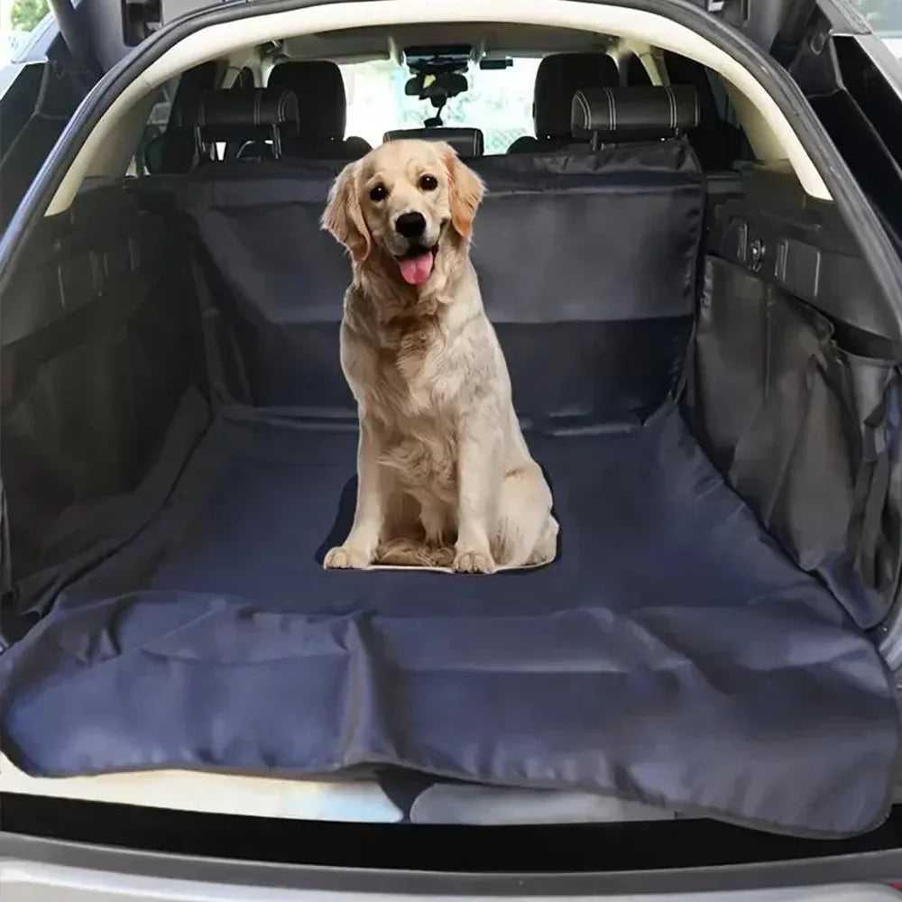 Universal Waterproof Polyester Fiber Cargo Mat Portable Dustproof Luggage Liner Pet Mat for Car SUV Trunk Protection Beauty World Shop
