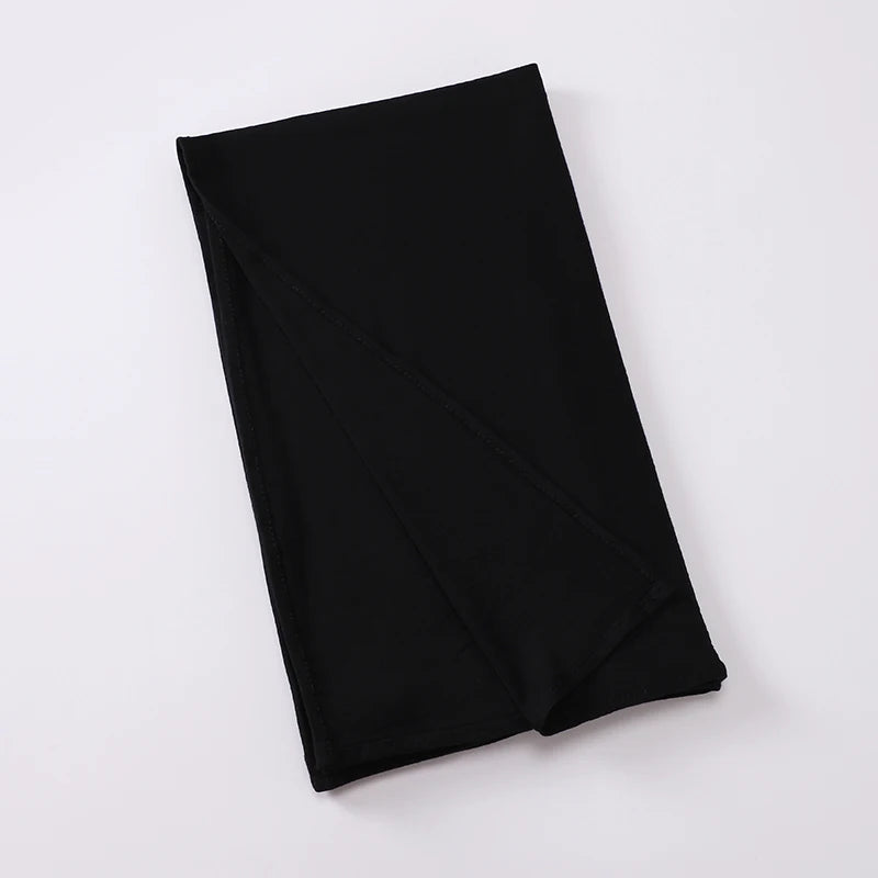 Premium Jersey Instant Hijab Good Stitch Stretchy Jersey Scarf Malaysia Wraps Plain Muslim Turban Headband Shawls Supplier Beauty World Shop