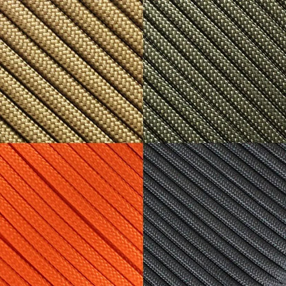 7-Cores 550 Paracord Rope 5 15 30 M Dia.4mm Cord For Outdoor Camping Survival Lanyard Parachute Hiking Tent Accessories Beauty World Shop