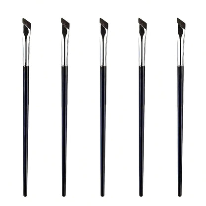 2/5Pc Karsyngirl Upgrade Blade Eyeliner Brush Ultra Thin Fine Angle Flat Eyebrow Brush Under The Eyes Place Precise Detail Brush Beauty World Shop