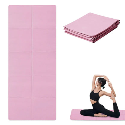 Yoga Mat Pilates Fitness Mat 3/4/6mm Thicknes Non Slip Yoga Cushion Travel Fitness Exercise Pad for Women Home Gym Floor Workout Beauty World Shop