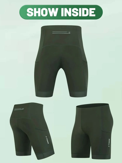 X-TIGER Cycling Shorts 6D Gel Cushioned Cycling Shorts MTB Cycling Briefs Cycling Lounge Pants Yoga Pants Sports Fitness Pants Beauty World Shop