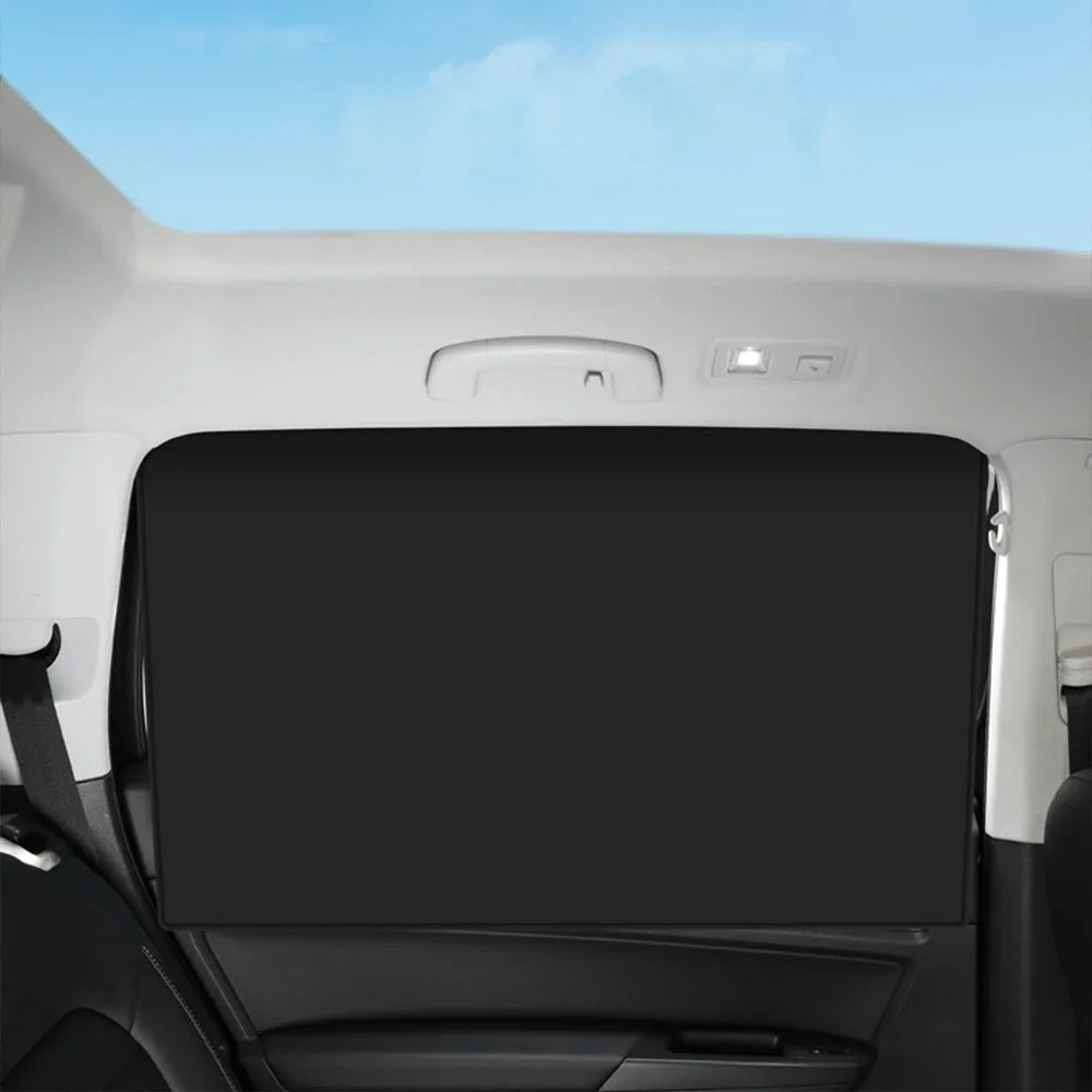 Magnetic Car Sunshade UV Protection Curtains Sun Shield Cover Double Sides Auto Window Sun shade Protector Cover Diy Accessories Beauty World Shop