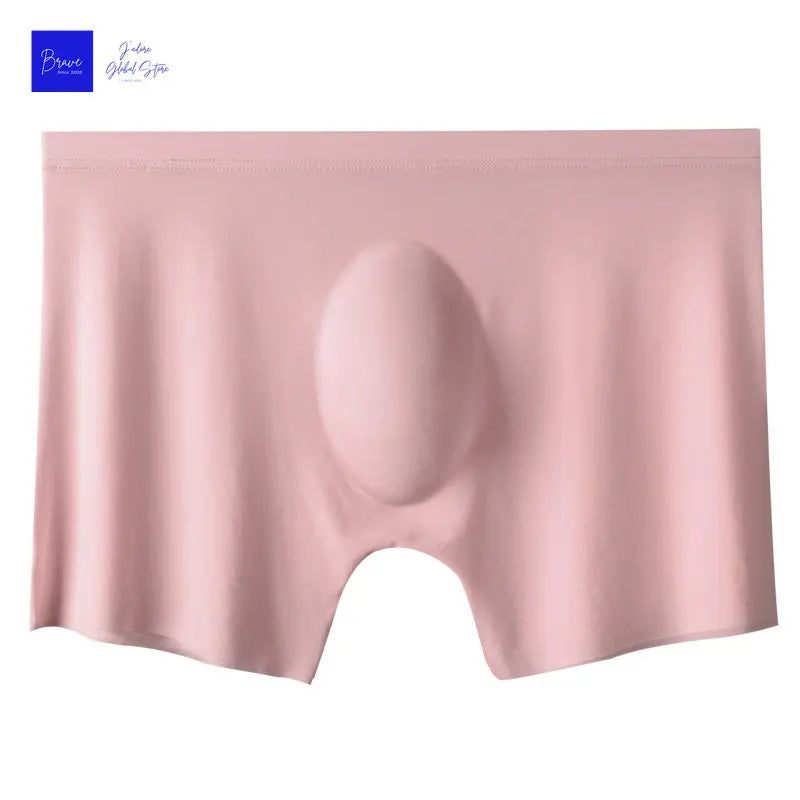 1pc Mens Boxers Shorts Ice Silk Men Panties Seamless Sexy Underwear Man Underpants Panties Male Antibacterial Breathable Briefs Beauty World Shop