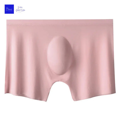 1pc Mens Boxers Shorts Ice Silk Men Panties Seamless Sexy Underwear Man Underpants Panties Male Antibacterial Breathable Briefs Beauty World Shop