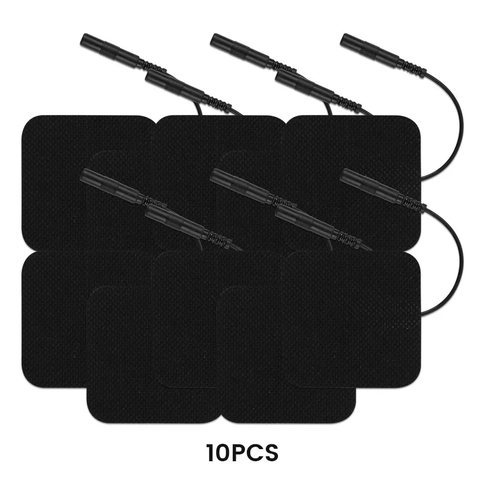 4x4cm 5x5cm Self Adhesive Electrodes Pads EMS Tens Massager Patch Nerve Muscle Stimulator Physiotherapy Therapy Body Massager Beauty World Shop