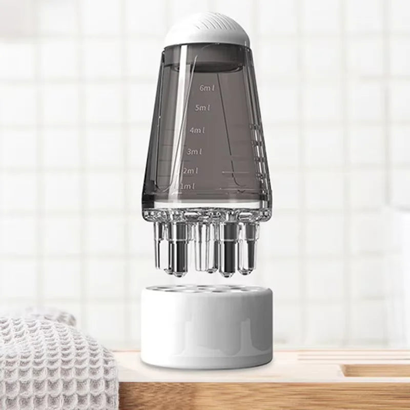 Scalp Applicator Hair Regrowth & Styling Solution Guide Comb Hexagon Head Oil Roller Ball Massage Comb Massage Relaxation Tools Beauty World Shop