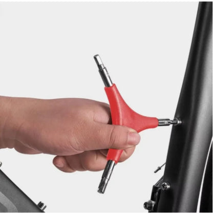 Bicycle Repair Combination Portable Wrench Three-pronged Outer Hexagonal Tool Y-socket Wrench Mountain Bike Tool Beauty World Shop