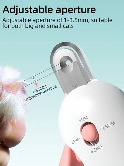 Cat Dog Nail Clipper Cutter Professional Pet Nail Clippers with Adjustable Hole Pet Claw Trimmer Puppy Kitten Care Grooming Tool Beauty World Shop