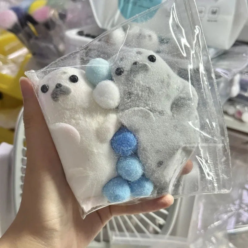 Kawaii Squishy Seal Squeeze Toys Super Soft Pinching Fingertip Toy Slow Rebound Antistress Gift Stress Relief Adult Sensory Toy Beauty World Shop