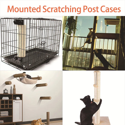 Cat Scratching Post for Cat Tree Tower DIY Cat Climbing Frame Replacement Post Sisal Rope Entangle Kitten Toy Scratch Furniture Beauty World Shop