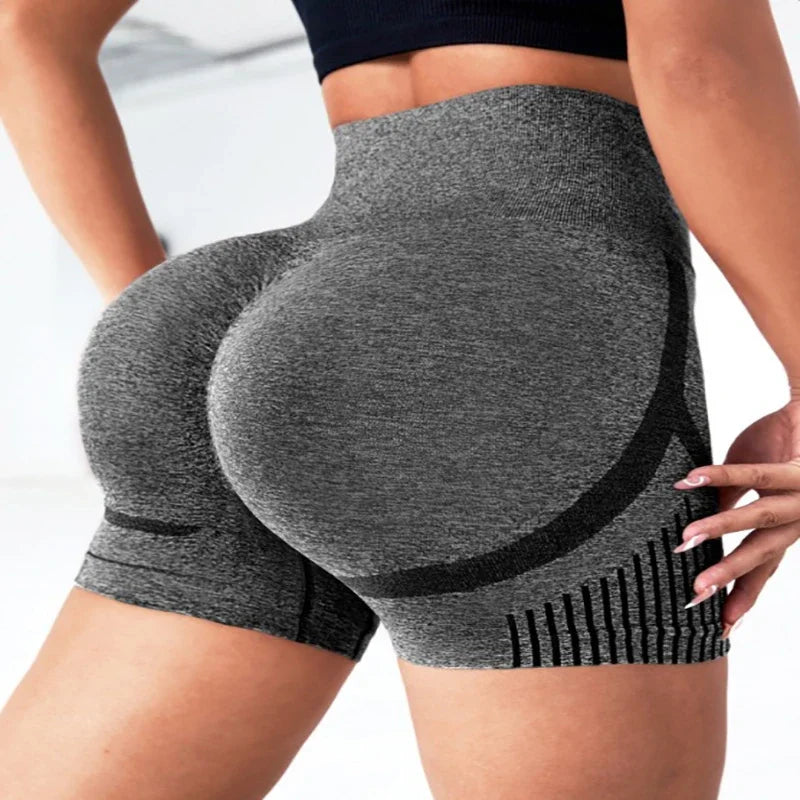 Yoga Underpants Seamless High-Elasticity High-Waist Quick-Drying Casual Sports Yoga Shorts Women's Beauty World Shop