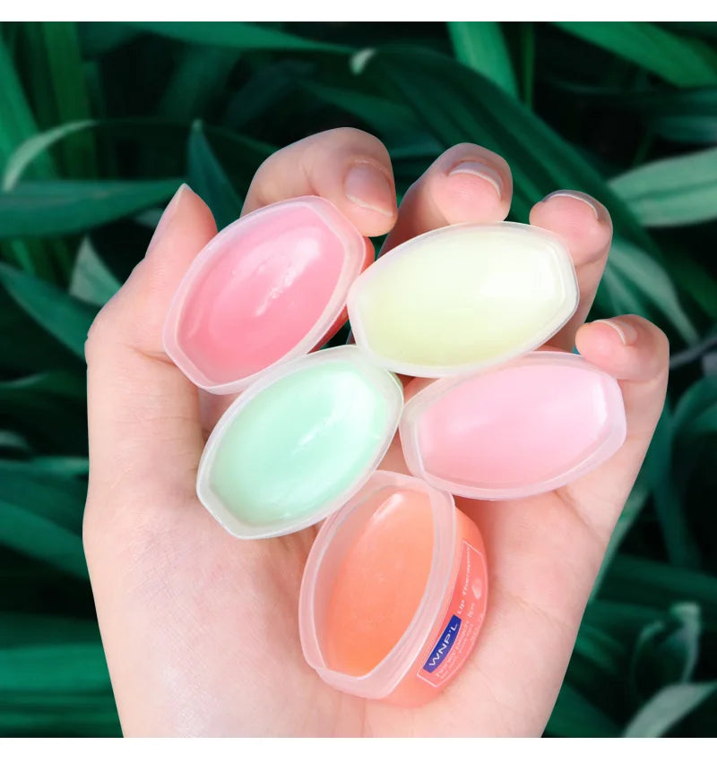 4/6/8pcs Moisturizing Lip Balm Set Whitening Moisturizing Base Natural Plant Base Moisturizing Crack Lip Care Jelly Moisturizer Beauty World Shop
