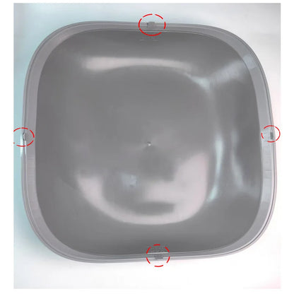 Automatic Cat Litter Box Accessories Bin Door Collecting Feces Bottom Capsule Garbage Bag for Cat Toilet Litter Box
