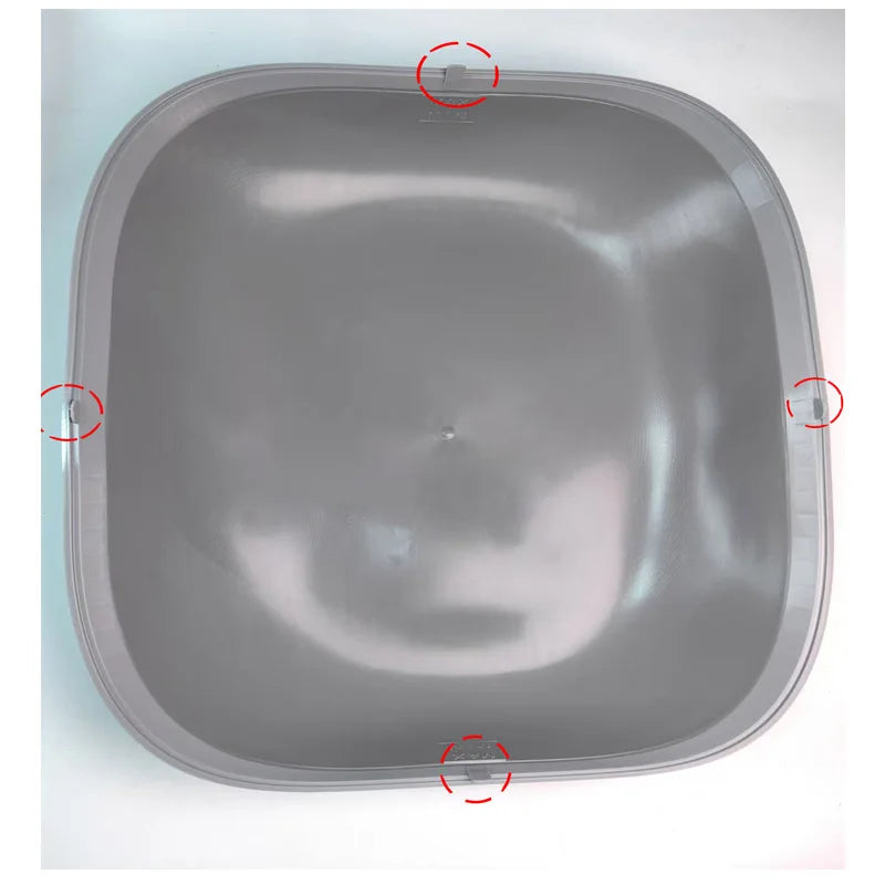 Automatic Cat Litter Box Accessories Bin Door Collecting Feces Bottom Capsule Garbage Bag for Cat Toilet Litter Box Beauty World Shop