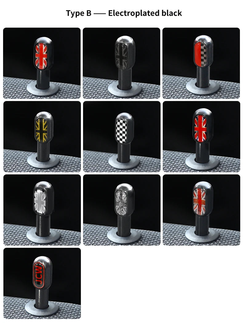 Car Door Pin Decorative For BMW Mini Cooper S F56 F55 F54 F60 R56 R60 F65 U25 Clubman Countryman Metal Car Interior Accessories Beauty World Shop
