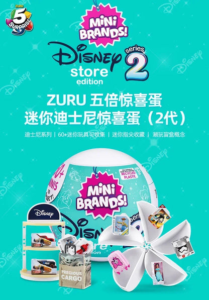 5 Surprise Ball Mini Brands Supermarket Shopping Scene Miniature Gashpon Capsule Toy Figurines Collection Kids Birthday Gifts Beauty World Shop