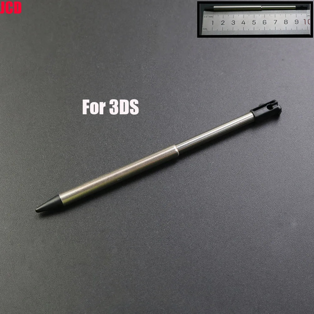 1pcs Black Plastic Stylus Touch Screen Metal Telescopic Stylus Pen For 2DS 3DS New 2DS LL XL New 3DS XL LL For NDSL NDSi NDS Wii Beauty World Shop