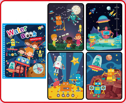 NEW Kids Magic Water Drawing Books Coloring Books Painting Toys for Kids Birthday Christmas New Year Gift for Boys and Girls Beauty Fashion