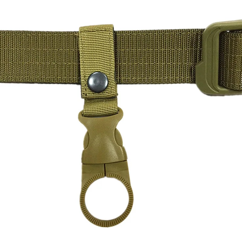 Webbing Water Bottle Holder Climbing Carabiner Belt Backpack Hanger Hooks Clip Multifunction Water Bottle Nylon Buckle Hook Clip Beauty World Shop