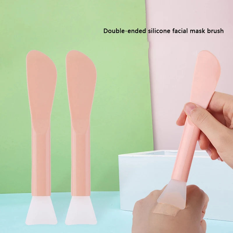 Silicone Facial Mask Brush Soft Hair Facial Mask Brush Brush Applicator For Facial Mask Beauty Salon Brushes Makeup Tools Beauty World Shop