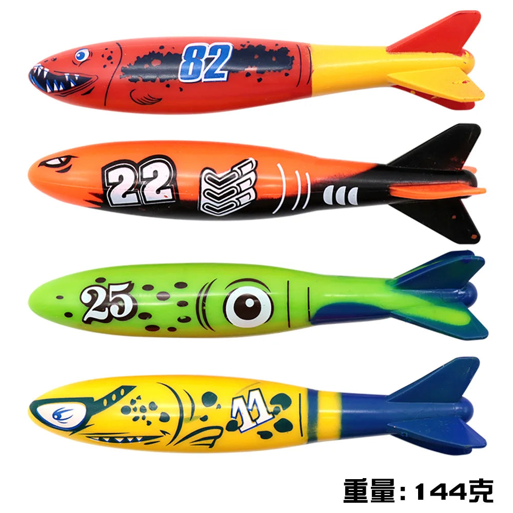 Nstk Pool Games Diving Toys Sinking Toy Multicolor Cartoon Pool Sinking Toys Creative Swim Dive Toy Set Swimming Pool Accessory Beauty World Shop