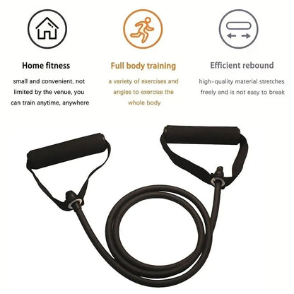 Resistance Bands With Handles, Exercise Bands, Workout Bands With Handles For Men Women, Strength Training Equipment At Home Beauty World Shop