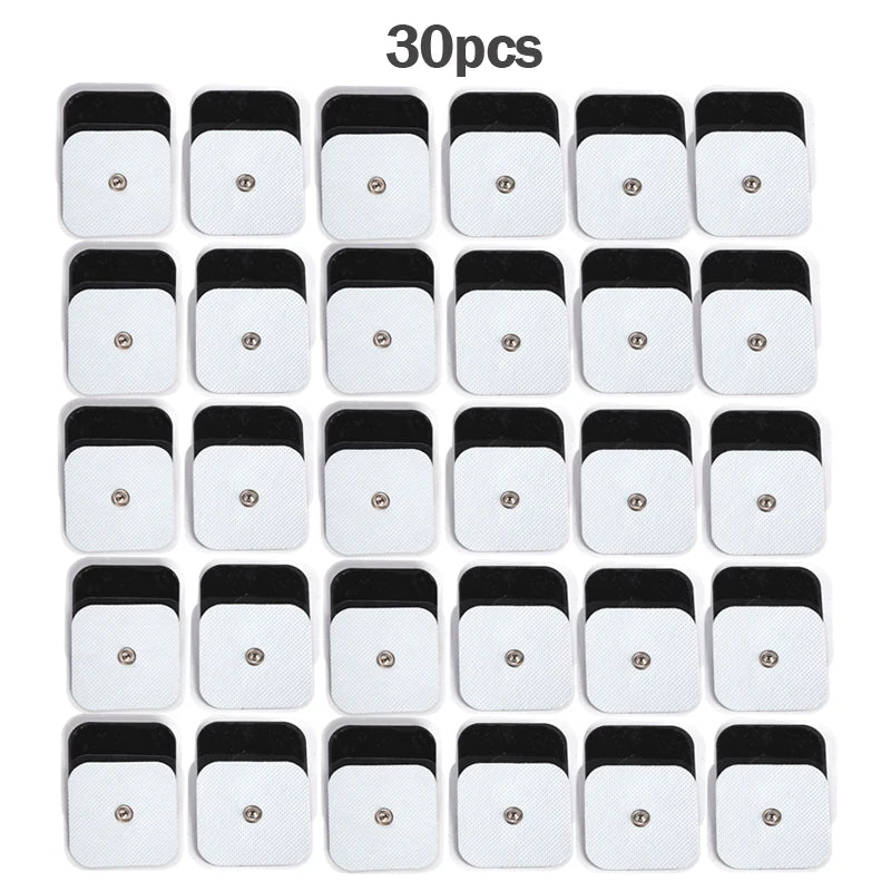 5*5cm  Unit Replacement Pads Non-woven Self Adhesive for  Patches Digital Machine Massager Body Massager Sticker Beauty World Shop