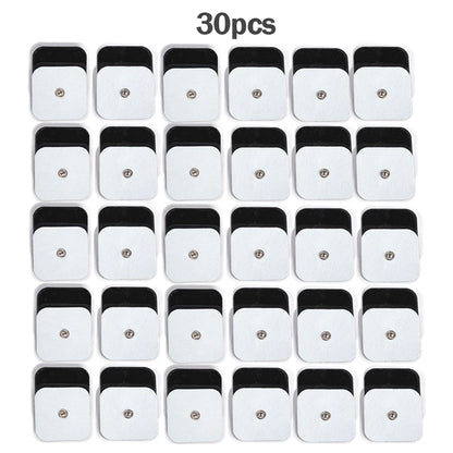 5*5cm  Unit Replacement Pads Non-woven Self Adhesive for  Patches Digital Machine Massager Body Massager Sticker Beauty World Shop