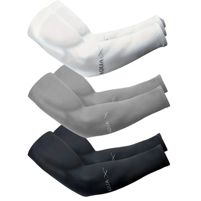 3Pairs Fashion Sun Ice Silk Sleeves Unisex Summer Sun Protection Arm Sleeves Suitable for Outdoor Riding, Driving, Fishing Beauty World Shop