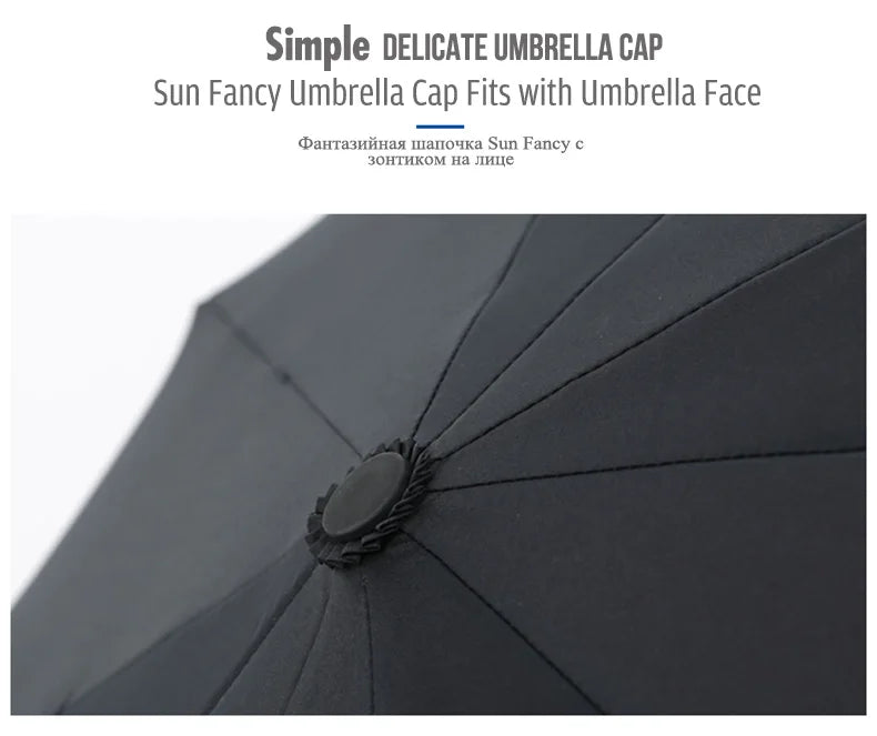 Windproof Double Layer Fully Automatic Resistant Umbrella Beauty World Shop