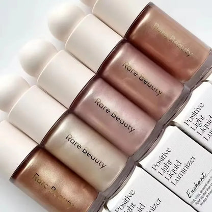Rare Beauty Happy Hope Grace Faith Liquid Blusher Lasting Blusher Highlight Contouring Bronzer Liquid Lipstick Gloss Cosmetics Beauty Fashion