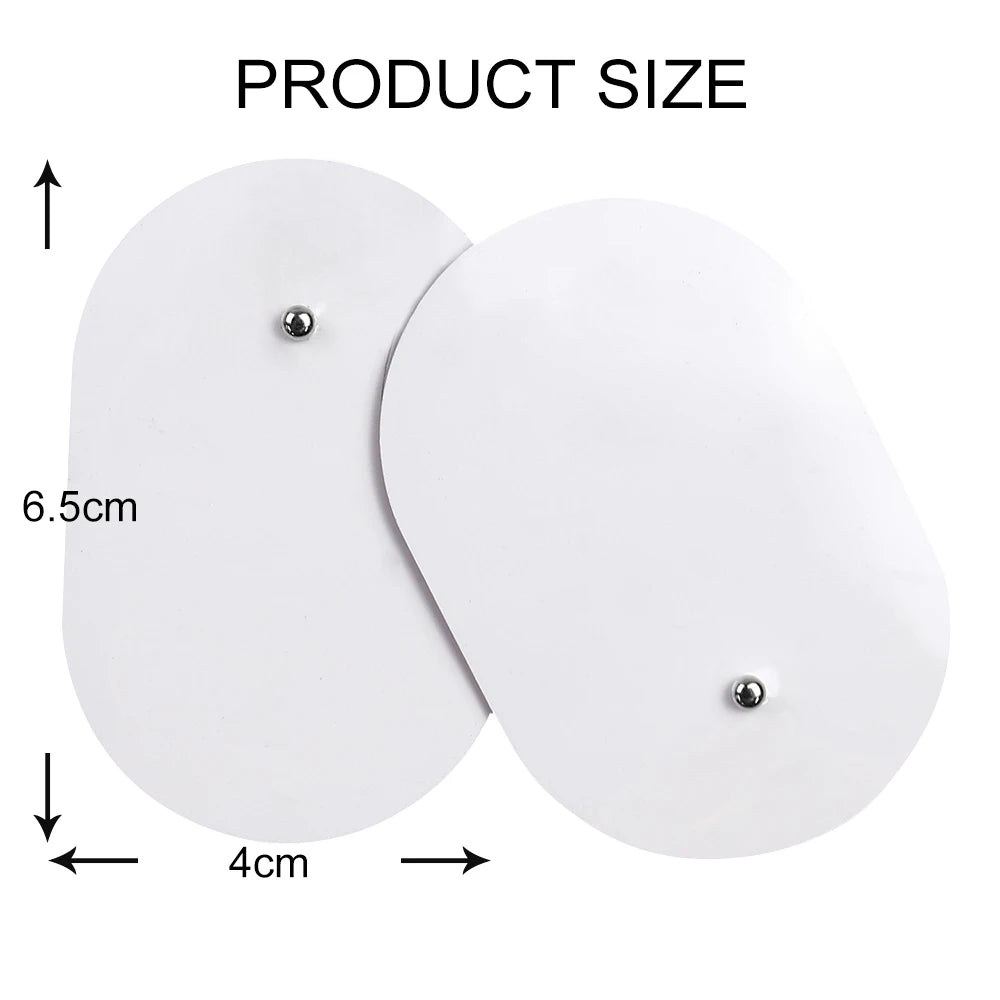 10/20PCS Electrode Pads Gel For Tens Acupuncture Massage Machine Slimming Pulse Ems Muscle Stimulator Massager Sticker Beauty World Shop