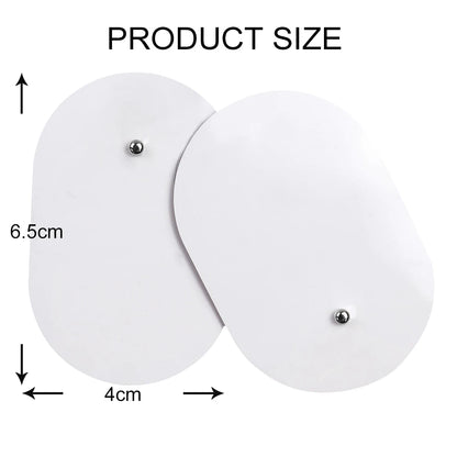 10/20PCS Electrode Pads Gel For Tens Acupuncture Massage Machine Slimming Pulse Ems Muscle Stimulator Massager Sticker Beauty World Shop